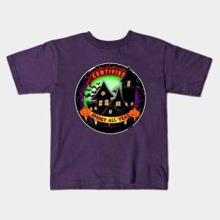 Certified Spooky All Year Kids T-Shirt